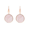 Bronzallure Stone Mini Disc Earrings Earrings Bronzallure 