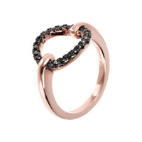 Bronzallure Pavé Circle Ring Rings Bronzallure 