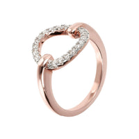 Bronzallure Pavé Circle Ring Rings Bronzallure 