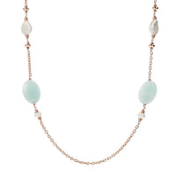Bronzallure Pearls and Natural Stones Necklace Necklaces Bronzallure 
