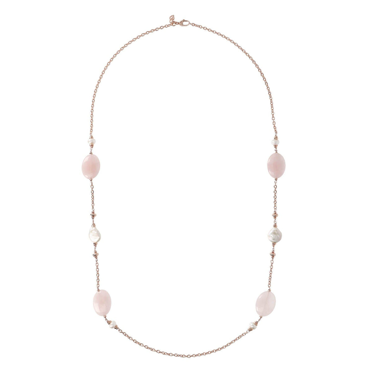 Bronzallure Pearls and Natural Stones Necklace Necklaces Bronzallure 