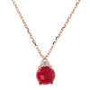 Bronzallure Felicia Necklace with CZ Necklaces Bronzallure 