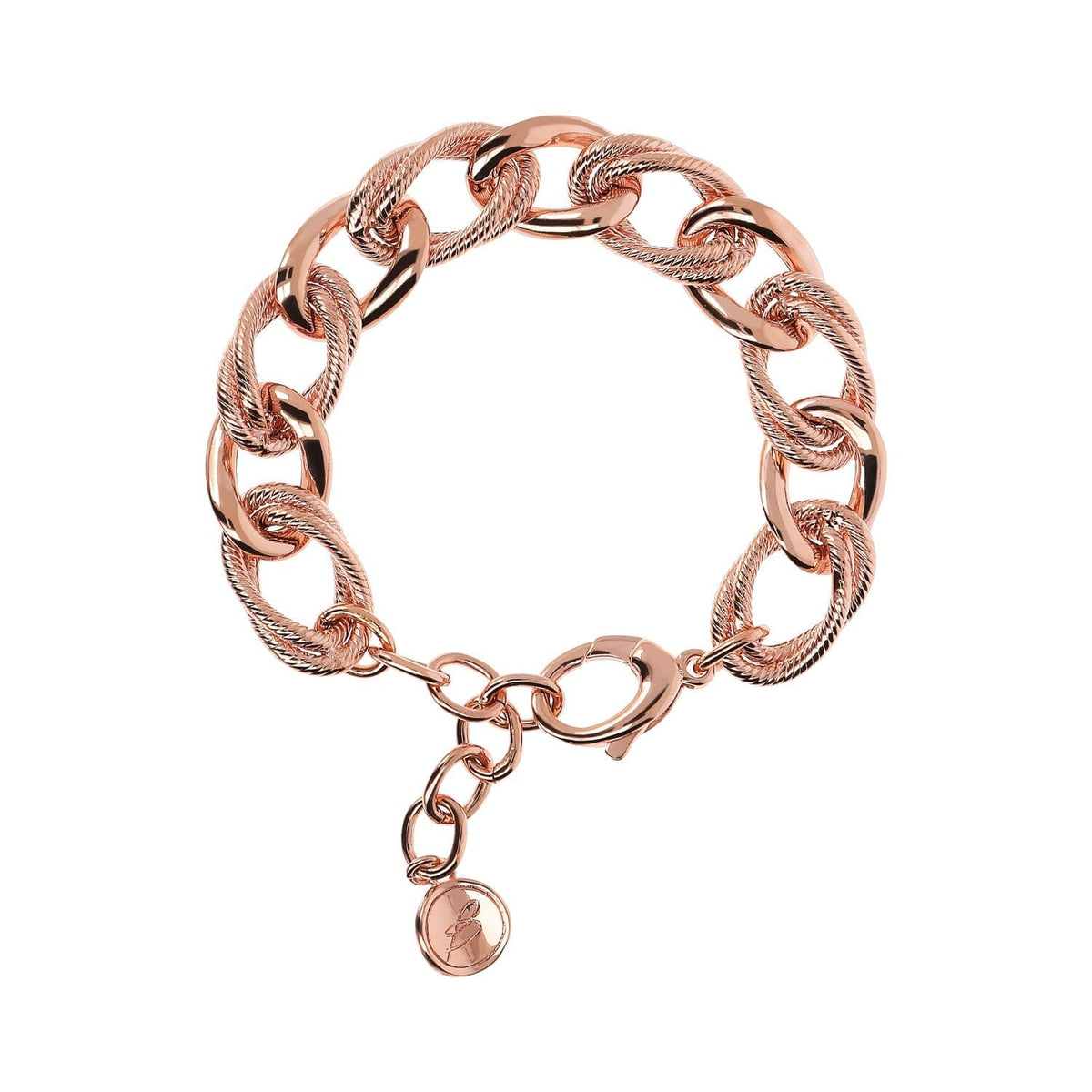 Bronzallure Purezza Large Link Bracelet 17.8cm + 5cm Bracelets Bronzallure 
