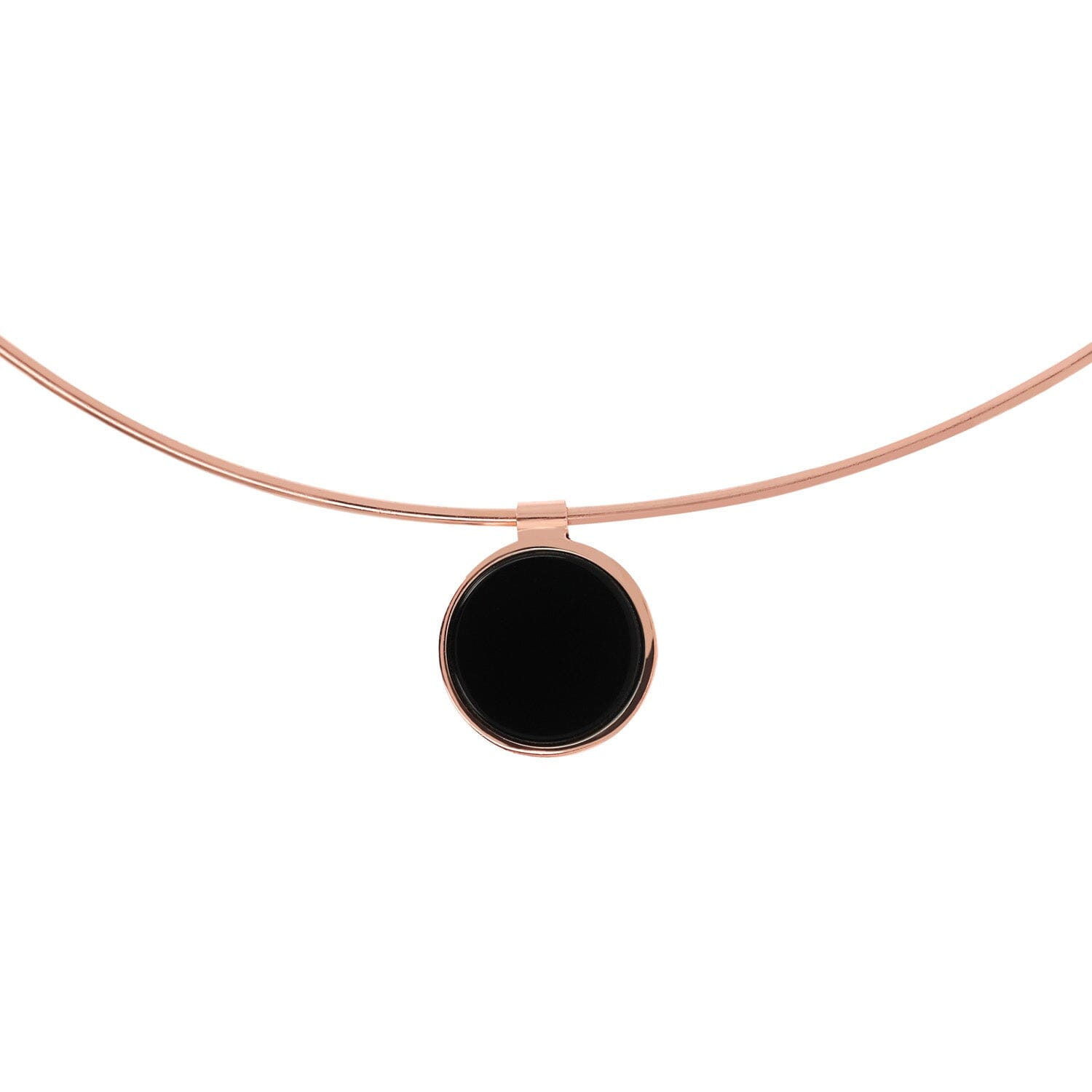 Bronzallure Alba Flat Stone Choker Necklace Necklaces Bronzallure 