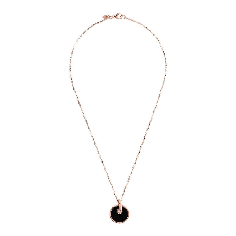 Bronzallure Alba Round Disc Necklace 40.6cm Necklaces Bronzallure 