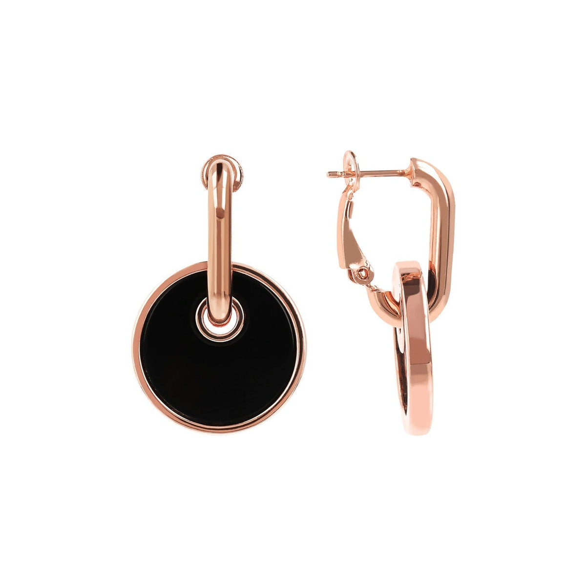 Bronzallure Alba Round Disc Earrings Earrings Bronzallure 