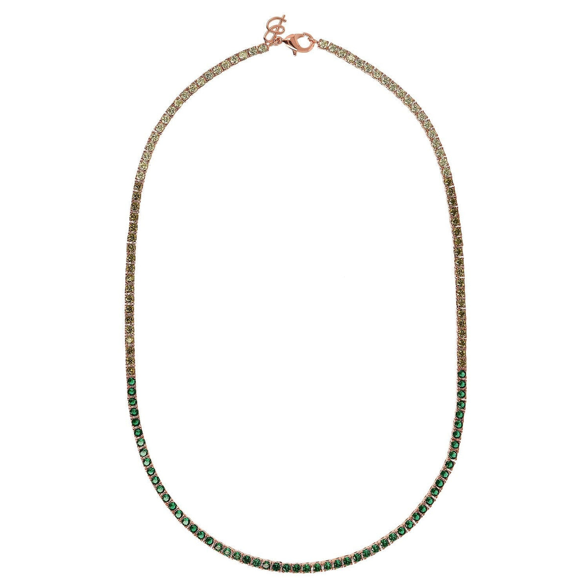 Bronzallure Miss Cubic Zirconia Necklace 41cm Necklaces Bronzallure 