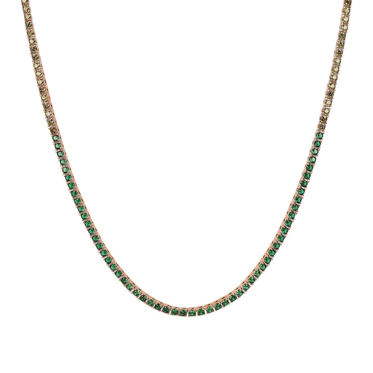 Bronzallure Miss Cubic Zirconia Necklace 41cm Necklaces Bronzallure 