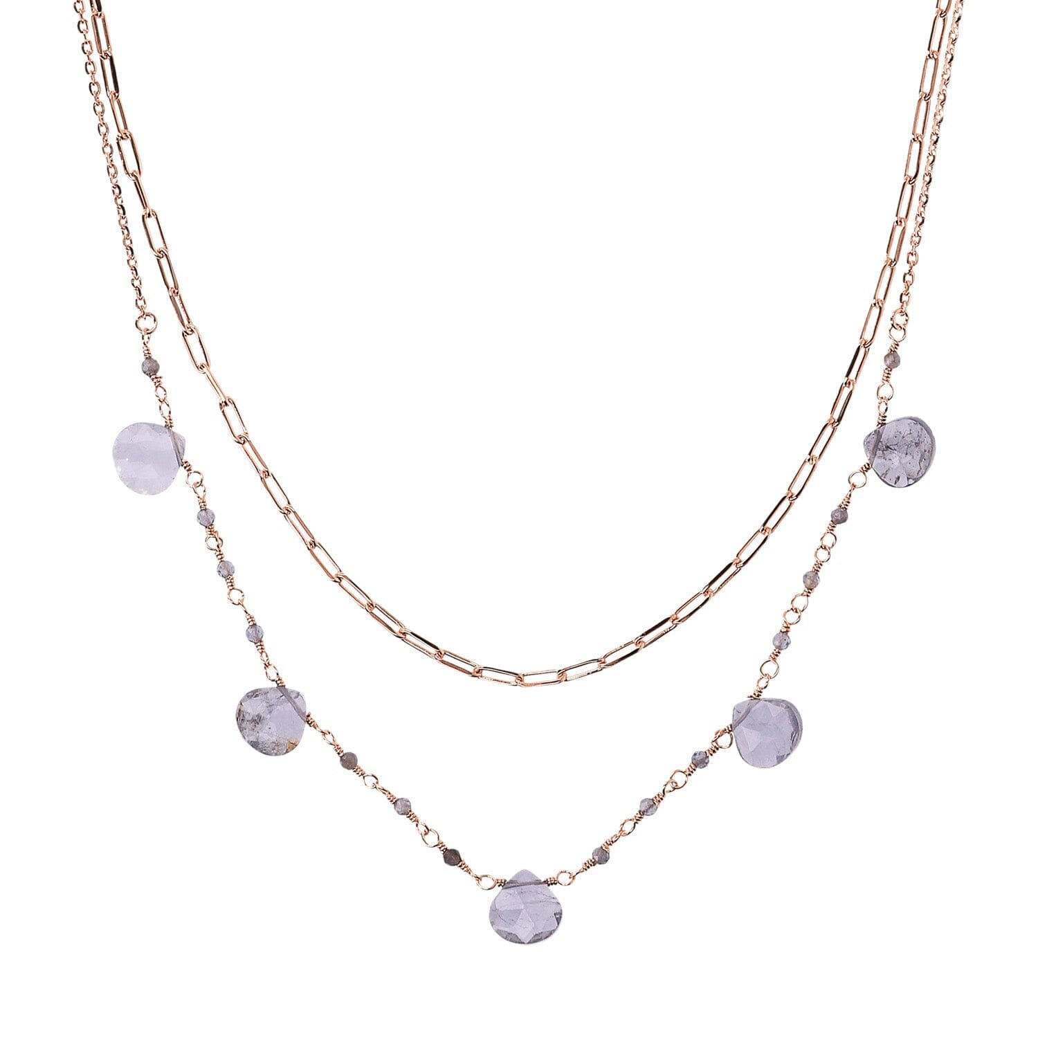 Bronzallure Variegata Multi Necklace Necklaces Bronzallure 