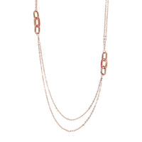 Bronzallure Miss Fuchsia Necklace Necklaces Bronzallure 