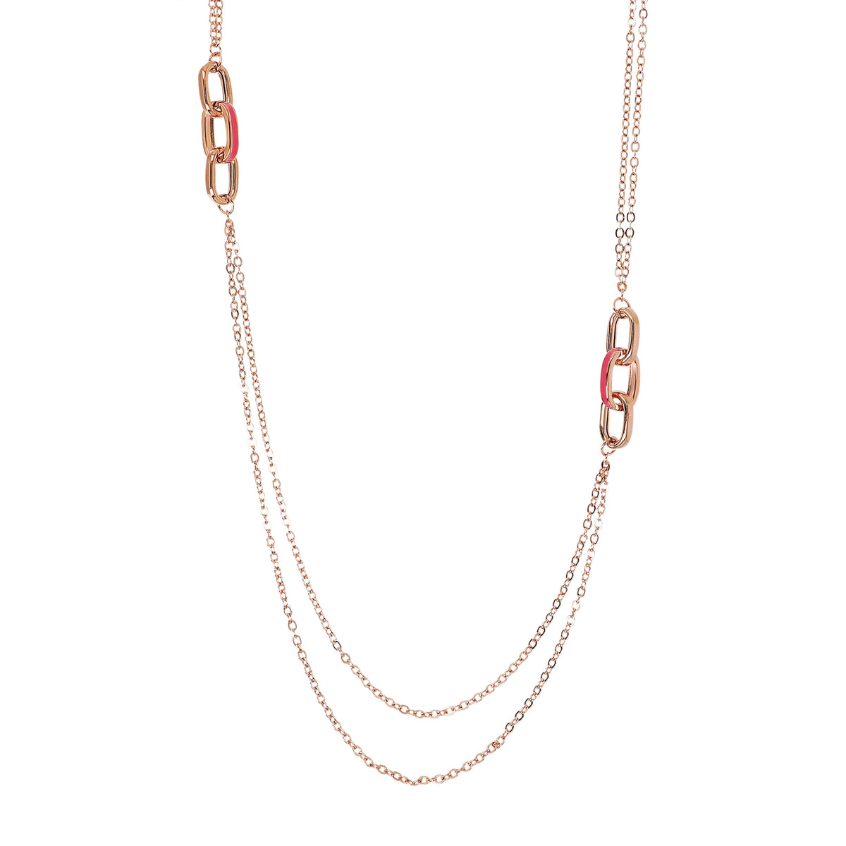 Bronzallure Miss Fuchsia Necklace Necklaces Bronzallure 