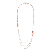 Bronzallure Miss Fuchsia Necklace Necklaces Bronzallure 