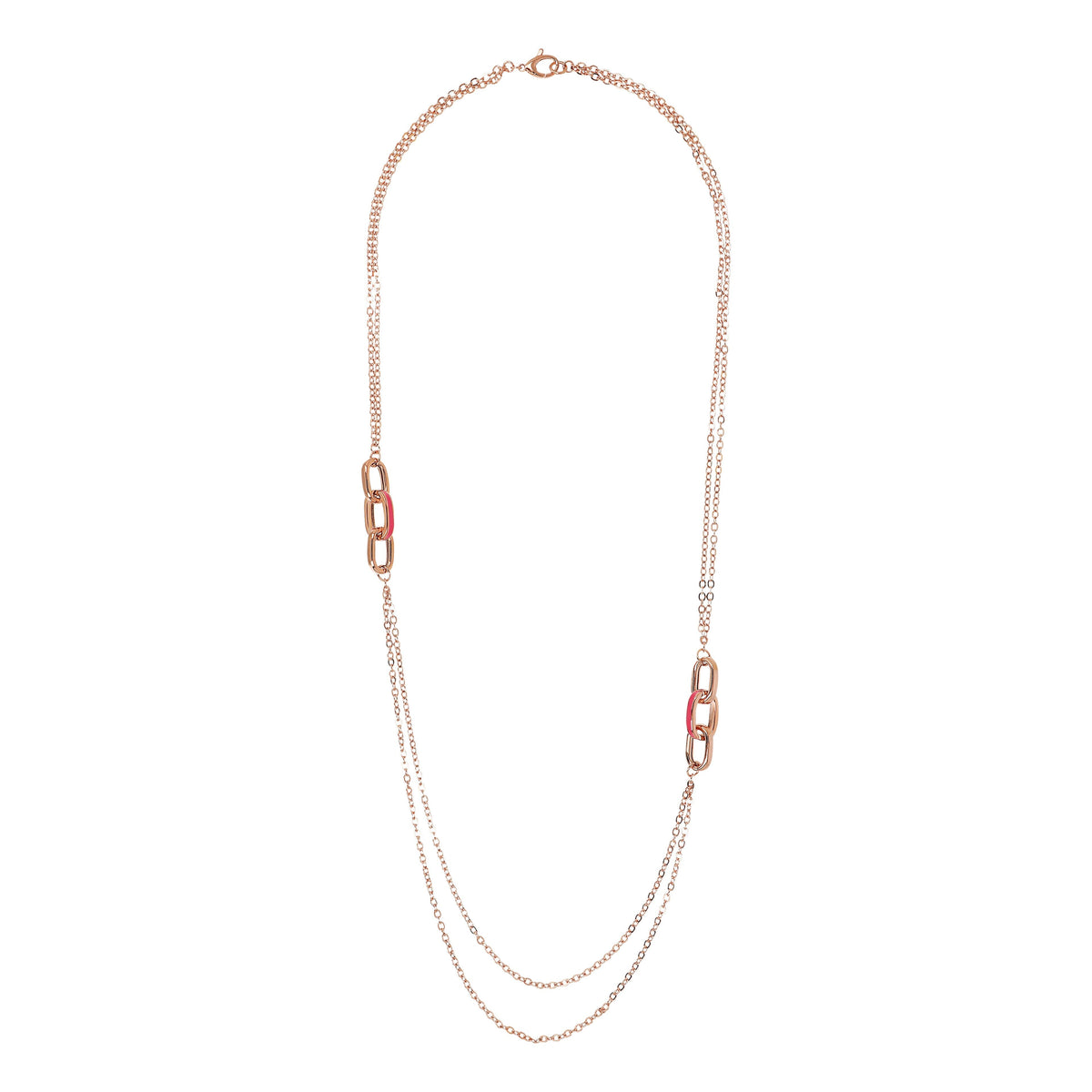 Bronzallure Miss Fuchsia Necklace Necklaces Bronzallure 