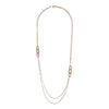 Bronzallure Miss Enamel Oval Necklace 91.4cm Necklaces Bronzallure 