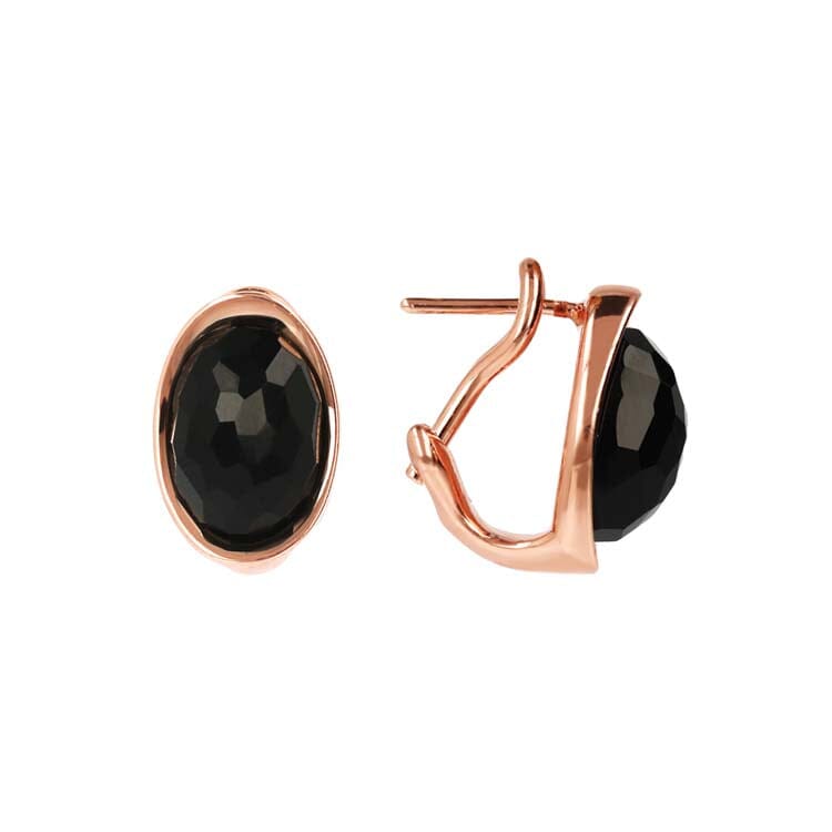 Bronzallure Felicia Black Onyx Earrings Earrings Bronzallure 