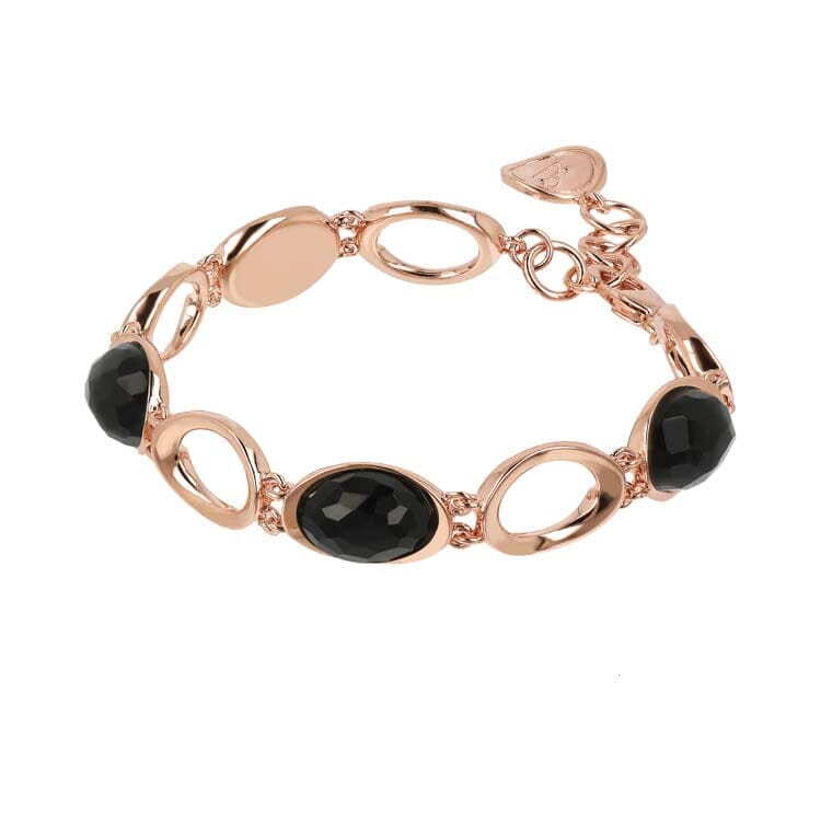 Bronzallure Felicia Black Onyx Bracelet Bracelets Bronzallure 