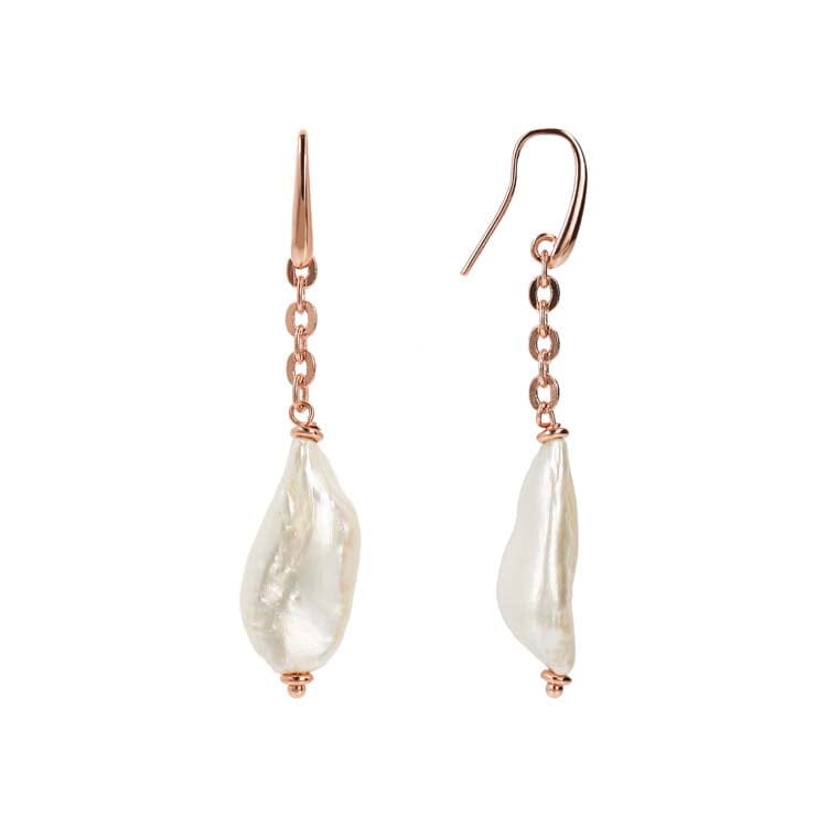 Bronzallure Maxima Pearl Earrings Earrings Bronzallure 