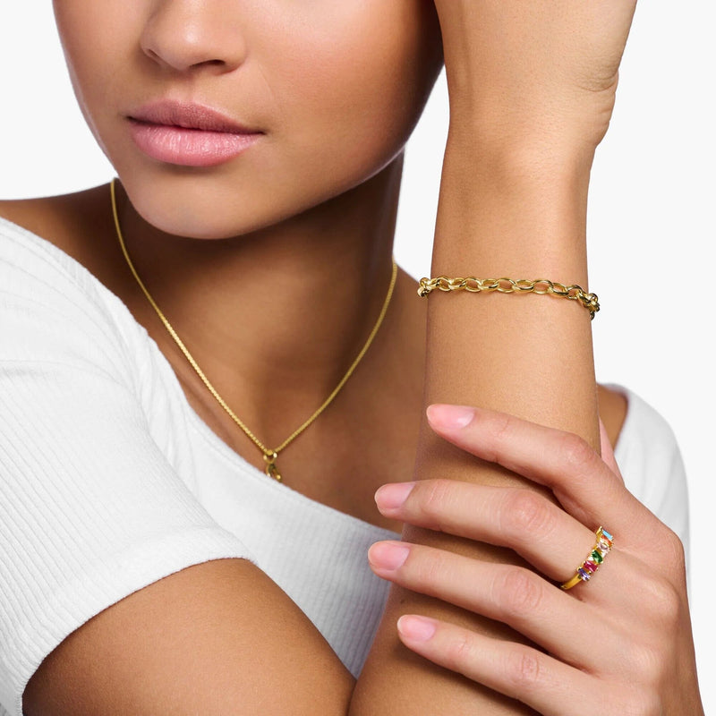 THOMAS SABO Gold Belcher bracelet Bracelets Thomas Sabo 