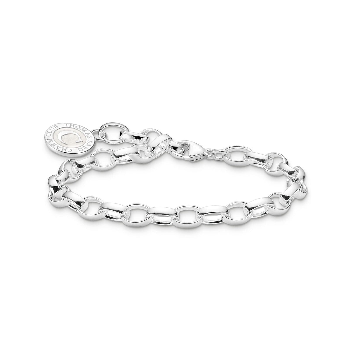 THOMAS SABO Charm Bracelet with Cold Enamel Silver Bracelets THOMAS SABO Charmista 