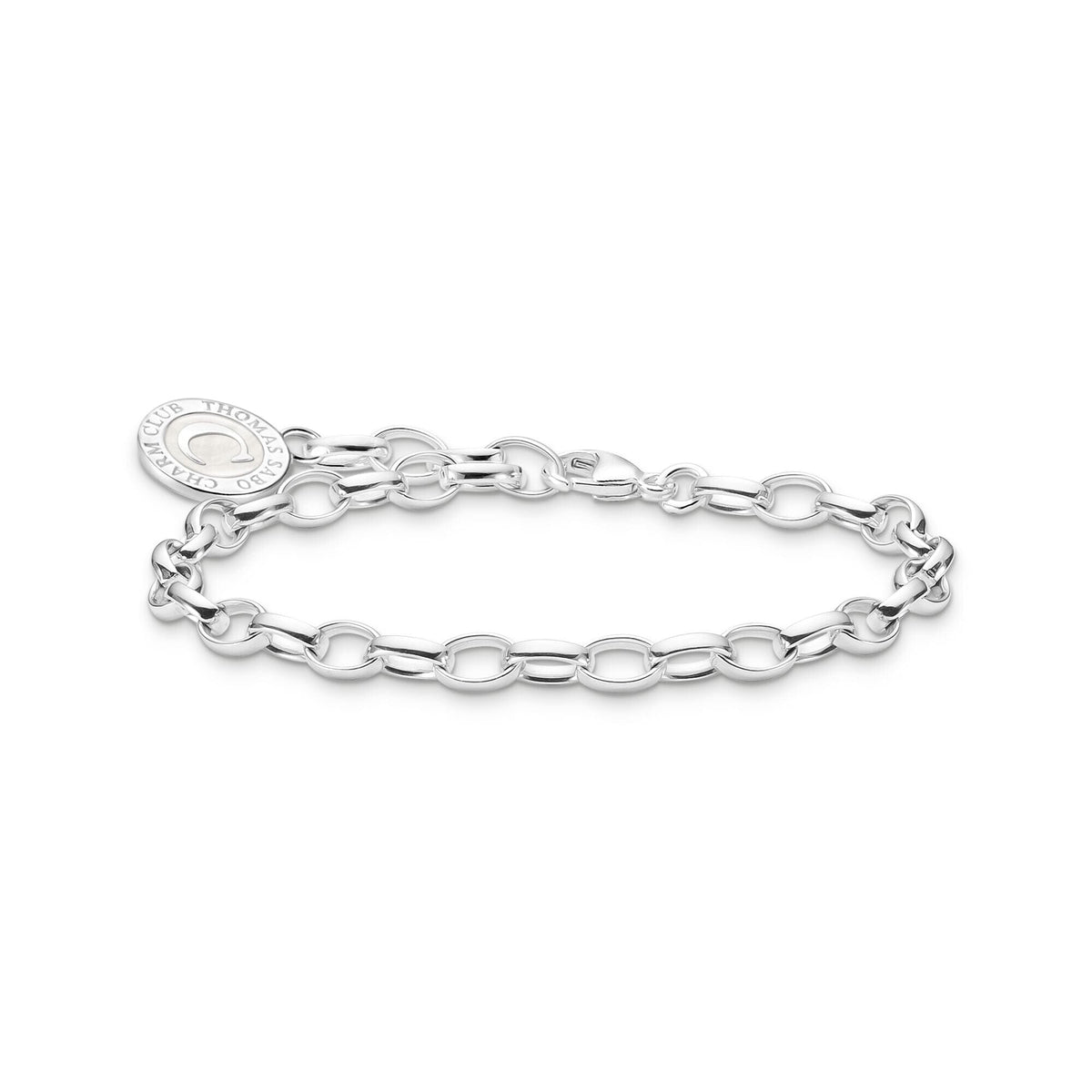 THOMAS SABO Charm Bracelet with Cold Enamel Silver Bracelets THOMAS SABO Charmista 