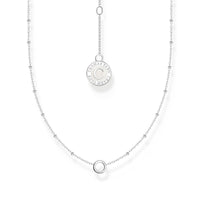 THOMAS SABO Member Charm Necklaces with Round Pendant and Little Balls Necklaces THOMAS SABO Charmista 