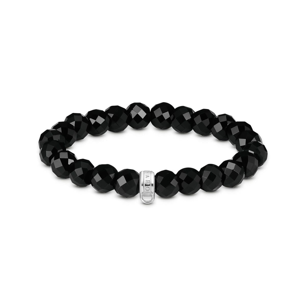 THOMAS SABO Charm bracelet Obsidian Oval Beads Bracelets Thomas Sabo 