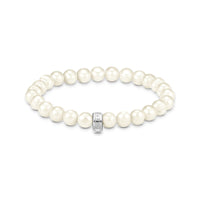 THOMAS SABO Charm bracelet with freshwater cultured pearls Bracelets Thomas Sabo 