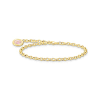 THOMAS SABO Charm Bracelet with Cold Enamel Gold Plated Bracelets THOMAS SABO Charmista 