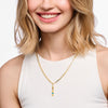 THOMAS SABO Member Charm Necklaces with Charmista Disc Gold Plated Necklaces THOMAS SABO Charmista 