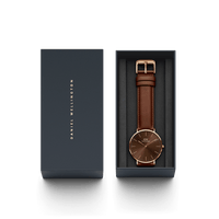 Daniel Wellington Classic 40 St Mawes Rose Gold & Amber Watch Watches Daniel Wellington 