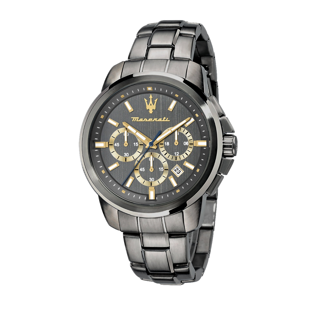 Maserati Sucesso 44mm Black Chronograph Watches Maserati 