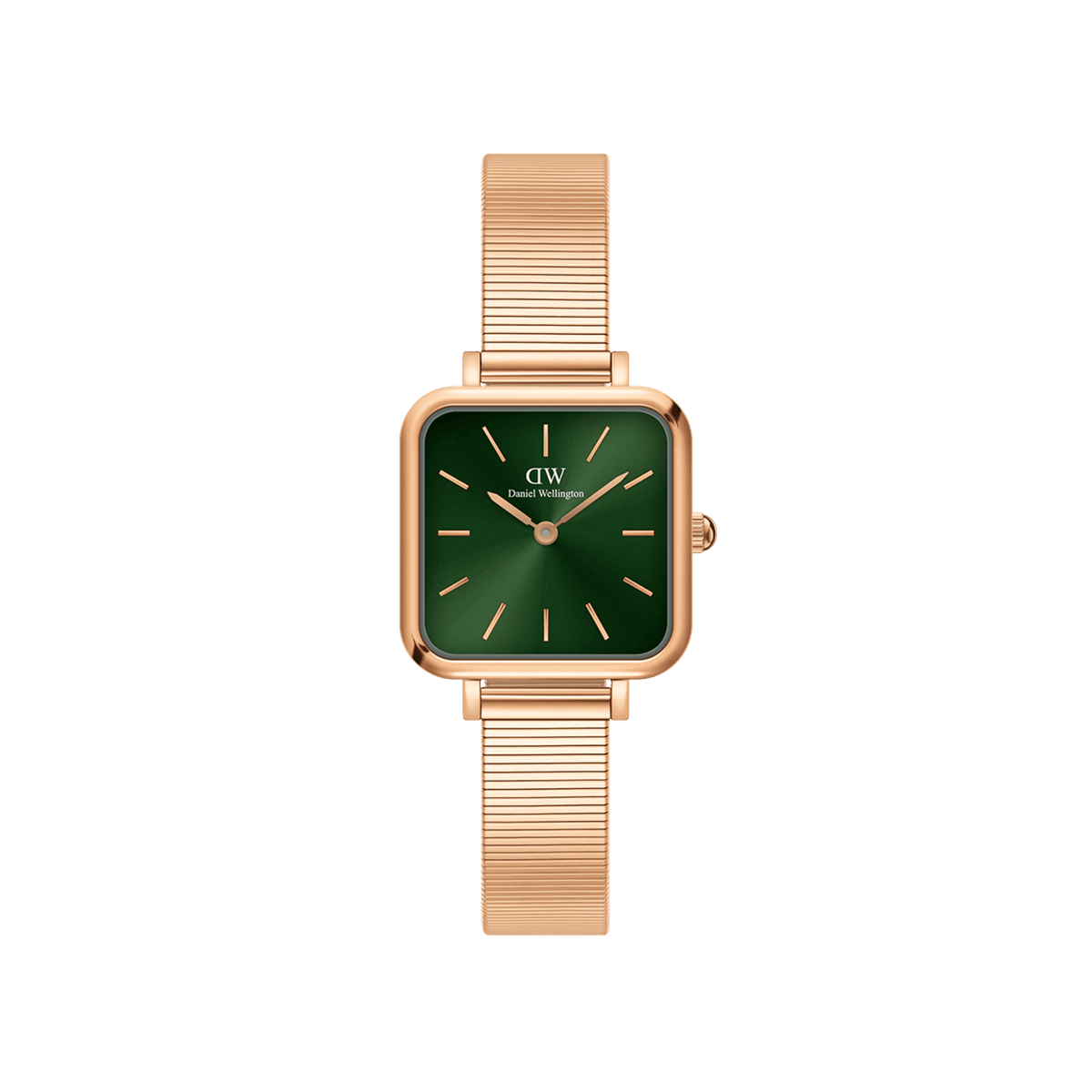 Daniel Wellington Quadro Studio 22x22 Rose Gold & Emerald Watch Watches Daniel Wellington 