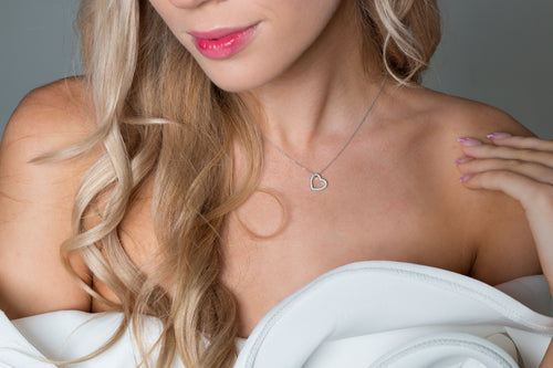 HERA NECKLACE SILVER Bevilles Jewellers 