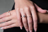 GEORGINI RED CARPET GALA SOLITAIRE RING ROSE GOLD Bevilles Jewellers 