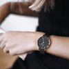 Daniel Wellington Petite 32 Ashfield Rose Gold & Black Watch Watches Daniel Wellington 