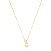 LUXURY LETTERS G INITIAL PENDANT GOLD Pendants Georgini 