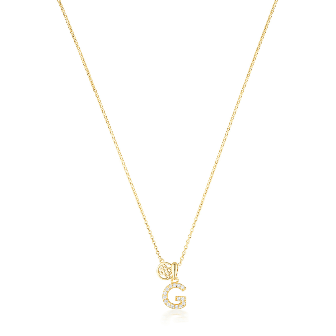 LUXURY LETTERS G INITIAL PENDANT GOLD Pendants Georgini 