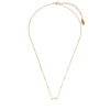 GEORGINI RED CARPET GLOBE NECKLACE ROSE GOLD Bevilles Jewellers 