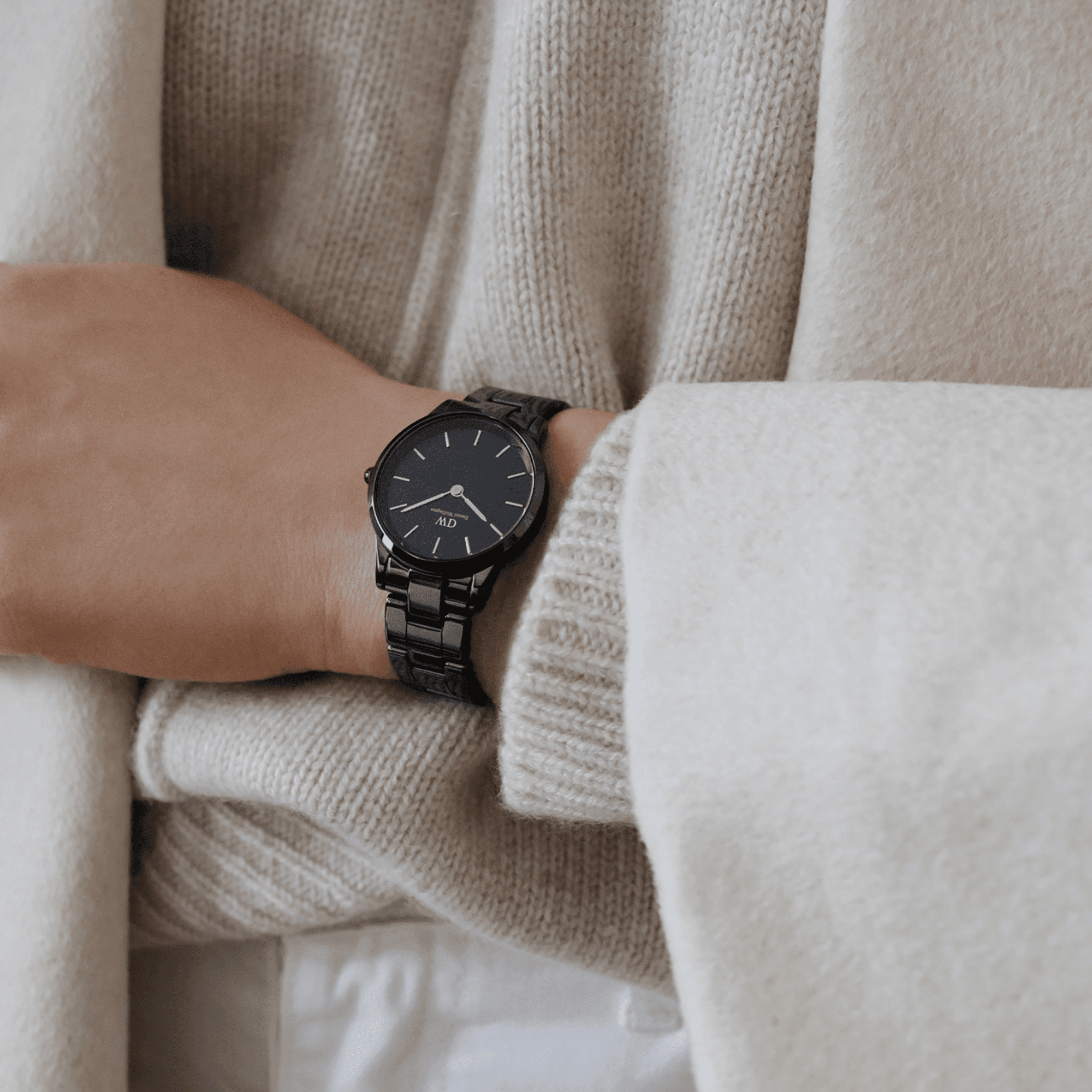 Daniel Wellington Iconic Link Ceramic 32 Black Watch Watches Daniel Wellington 