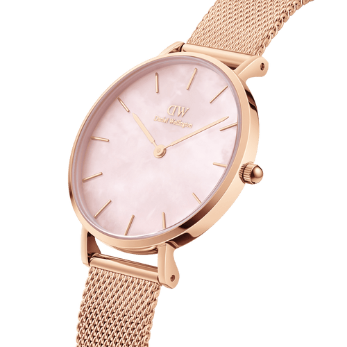 Daniel Wellington Petite 28 Melrose Rose Gold Mother of Pearl Watch Watches Daniel Wellington 