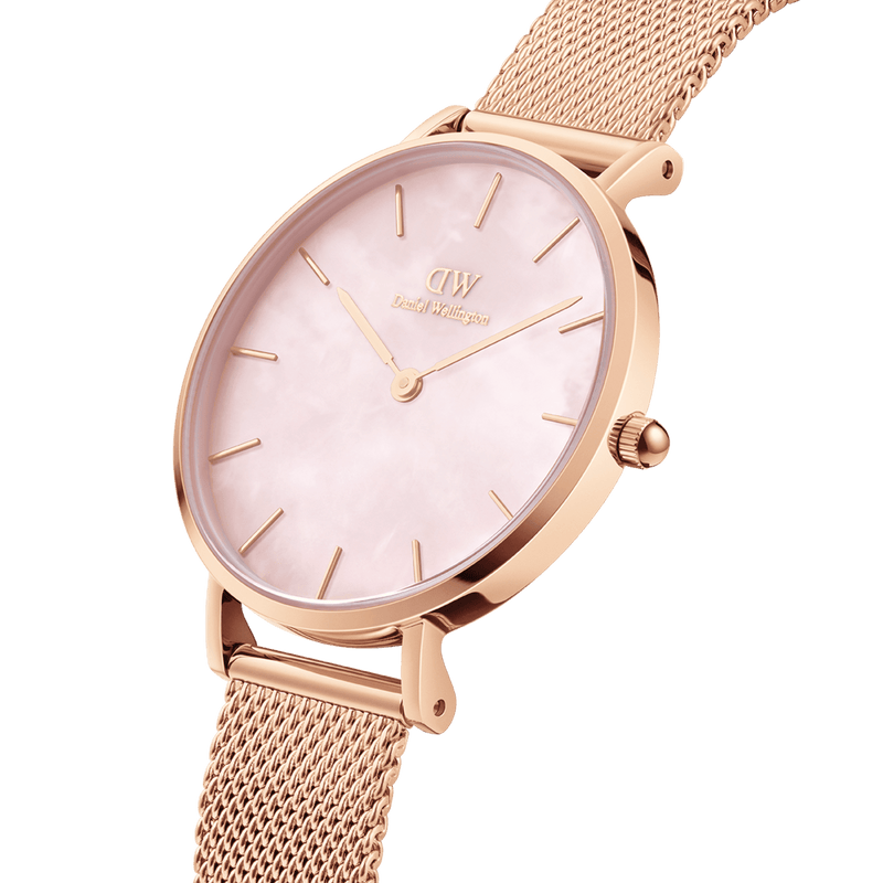 Daniel Wellington Petite 28 Melrose Rose Gold Mother of Pearl Watch Watches Daniel Wellington 