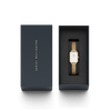 Daniel Wellington Quadro 20X26 Pressed Evergold Gold & White Watch Watches Daniel Wellington 