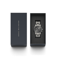 Daniel Wellington Iconic Chronograph 42 Link Anthracite-Grey Sunray Watch Watches Daniel Wellington 