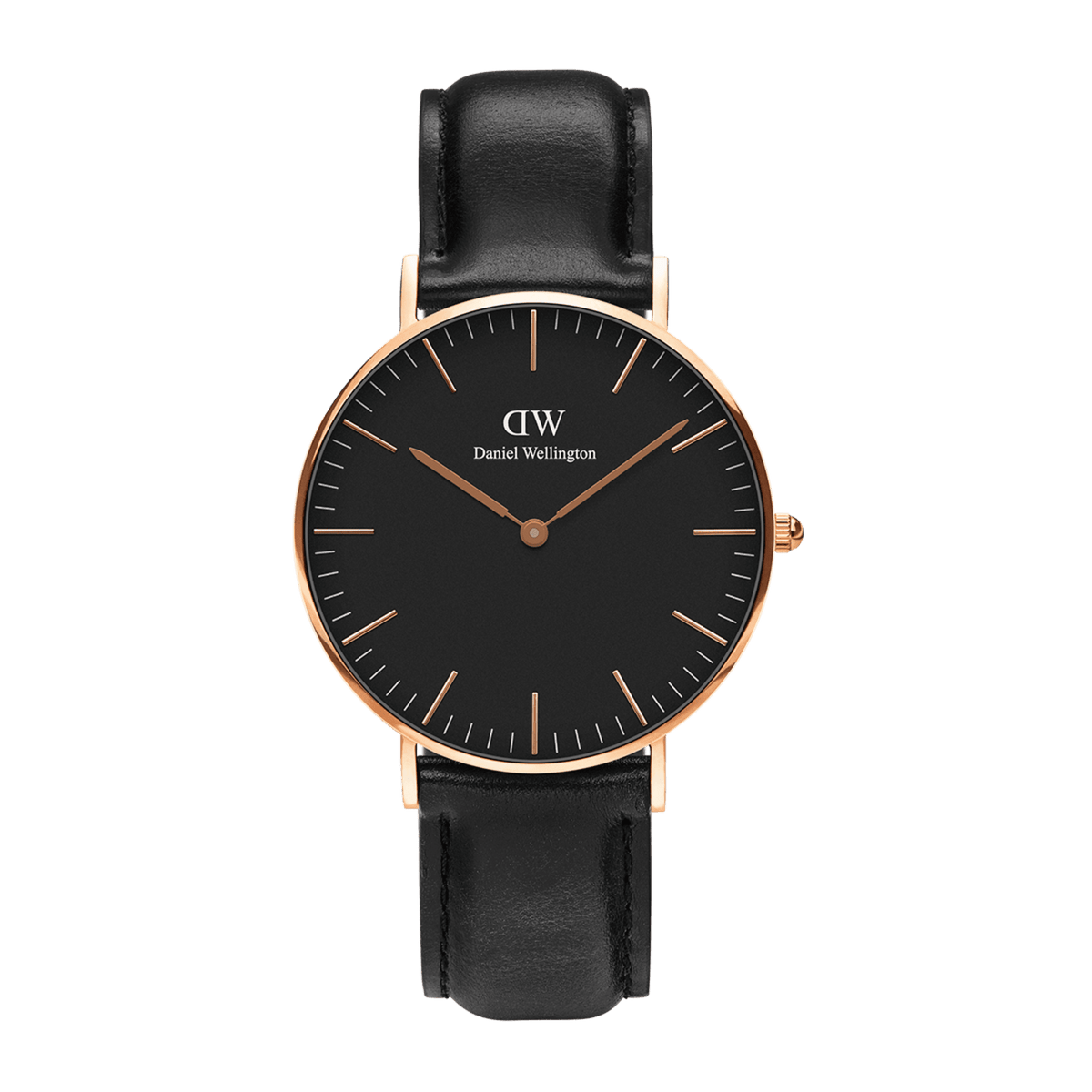 Daniel Wellington Classic 40 Sheffield Rose Gold & Black Watch Watches Daniel Wellington 