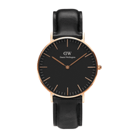 Daniel Wellington Classic 40 Sheffield Rose Gold & Black Watch Watches Daniel Wellington 