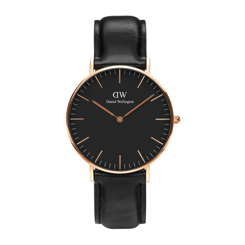Daniel Wellington Classic 40 Sheffield Rose Gold & Black Watch Watches Daniel Wellington 