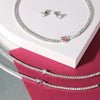 Chiara Ferragni Diamond Heart White Heart Earrings Chiara Ferragni 