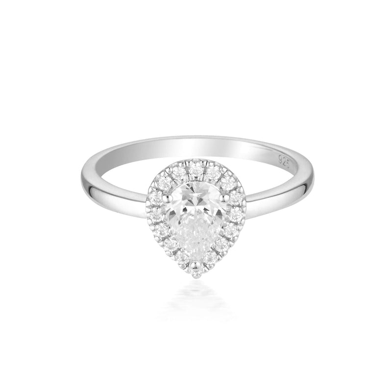 GEORGINI LUXE SPLENDORE RING SILVER Bevilles Jewellers 6 