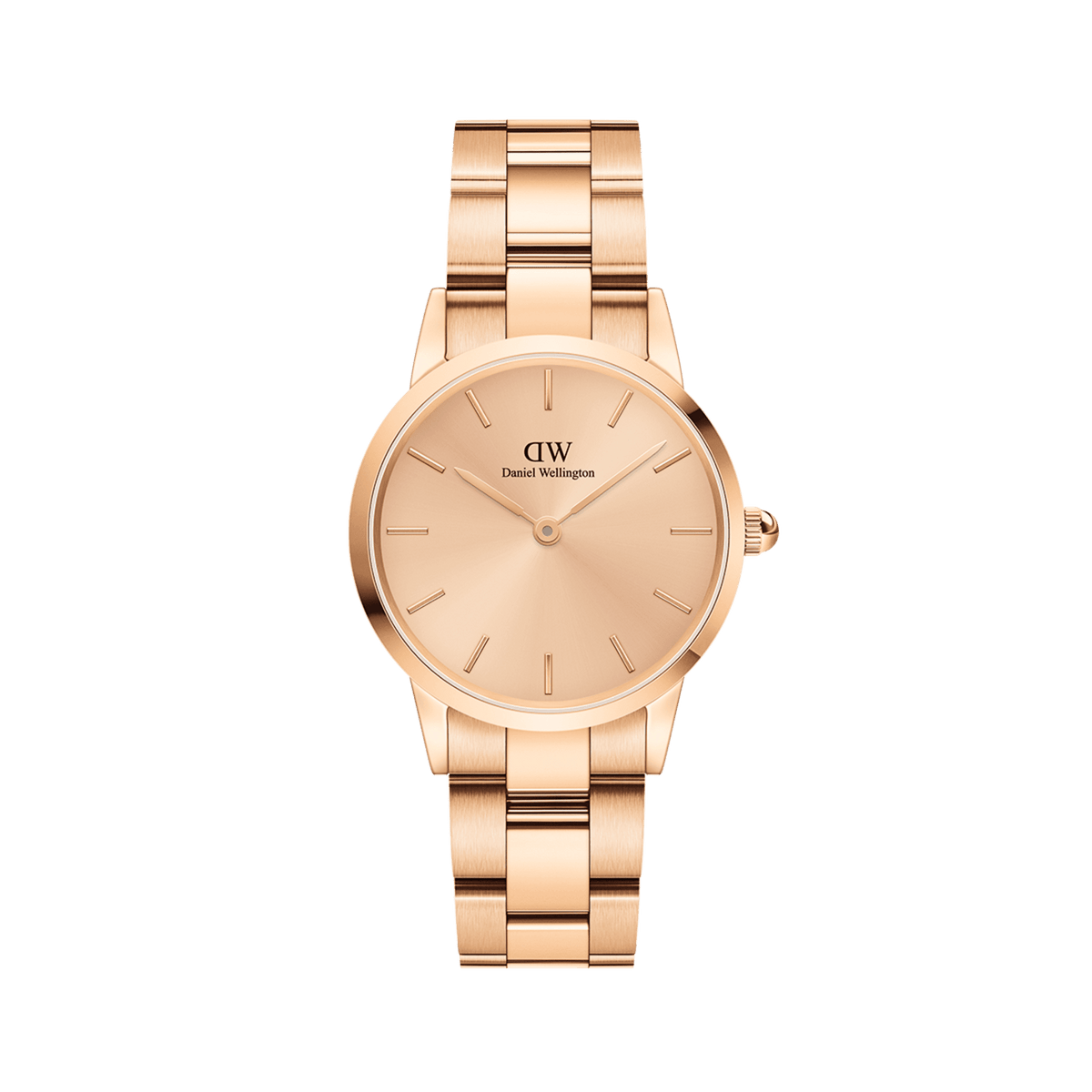 Daniel Wellington Iconic Link Unitone 28 Rose Gold Watch Watches Daniel Wellington 