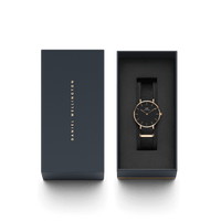 Daniel Wellington Petite 32 Cornwall Rose Gold & Black Watch Watches Daniel Wellington 